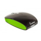 Мышь Smart Buy 336CAG, чёрная/зелёная, с зарядкой от USB, беспроводная (1/40)